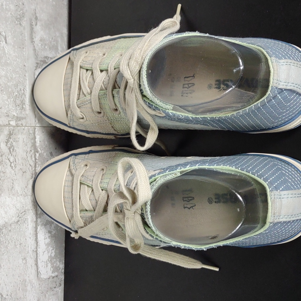 Converse All Star Patchwork Low Top Sneakers - Picture 7 of 16